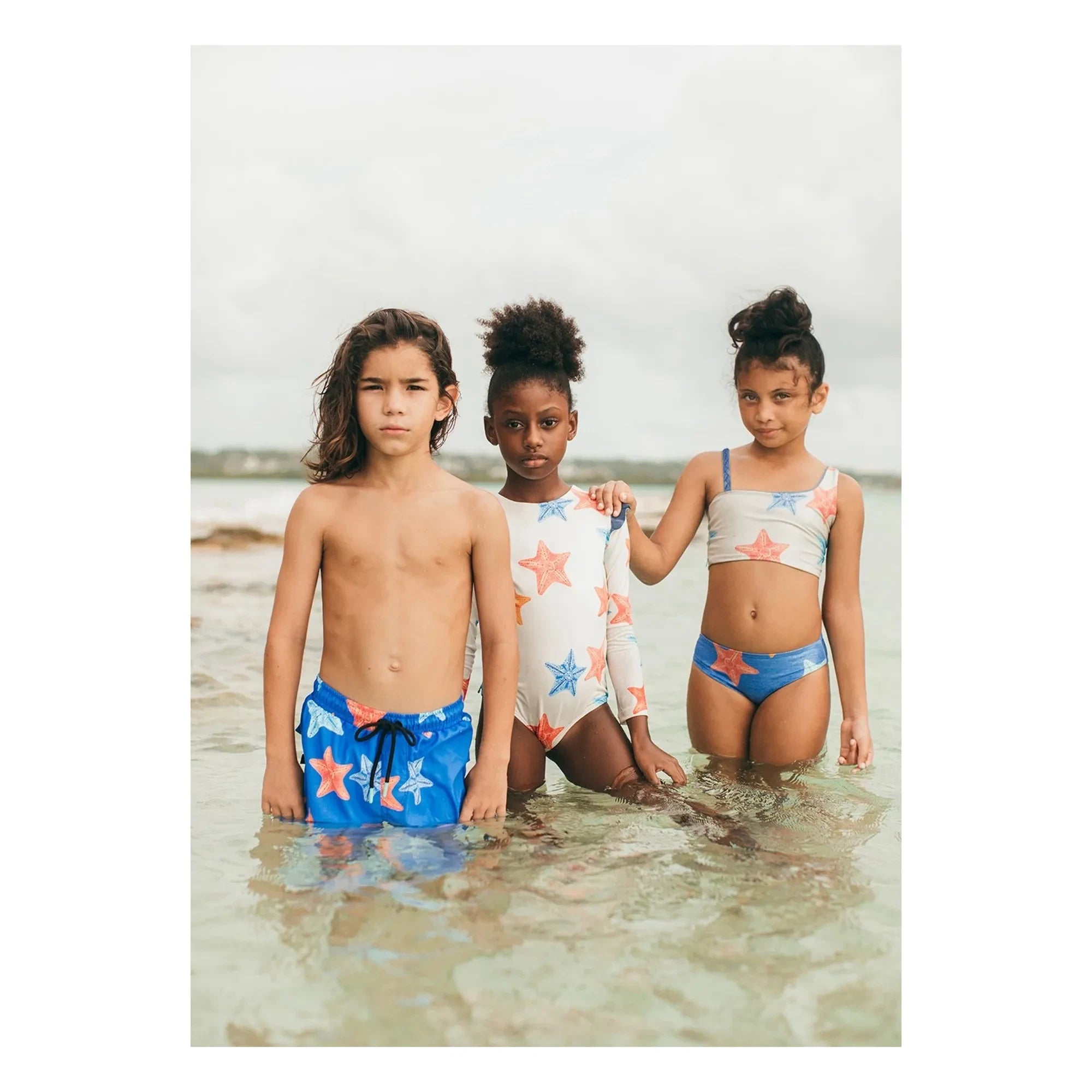 Pepita & Me - Etoiles Mayo-Shorts | Electric Blue