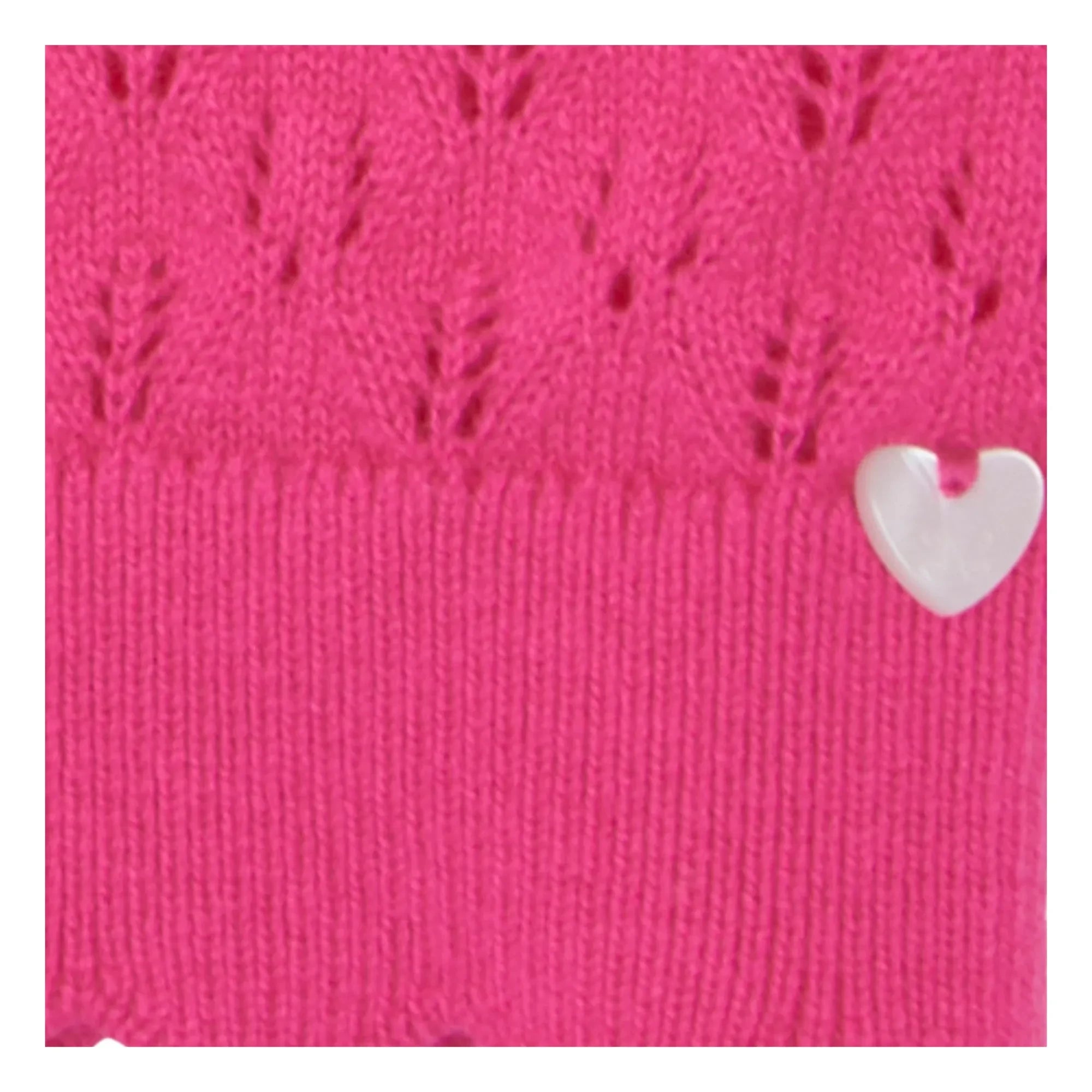 Tartine et Chocolat - T-Shirt aus Lochstrick | Rosa