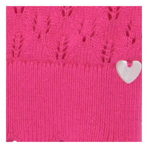 Tartine et Chocolat - T-Shirt aus Lochstrick | Rosa