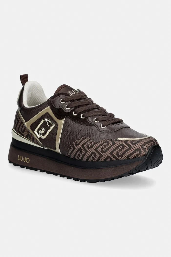Liu Jo LIU JO MAXI WONDER 01 kadın deri sneaker