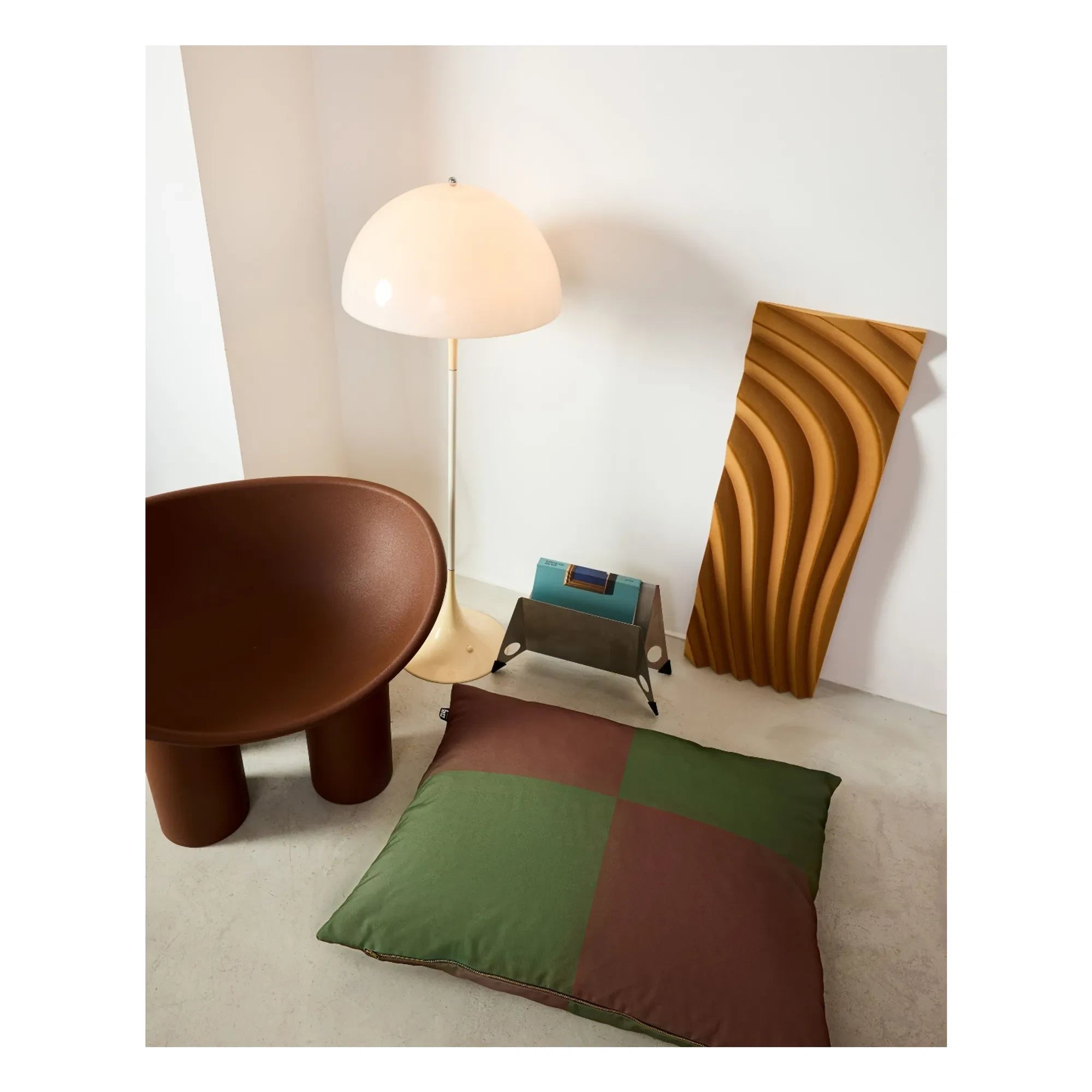 Approved by Fritz - Hundebett Quartier | Braun