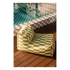 Nobodinoz - Matteo Tiles Outdoor-Langhocker | Grün