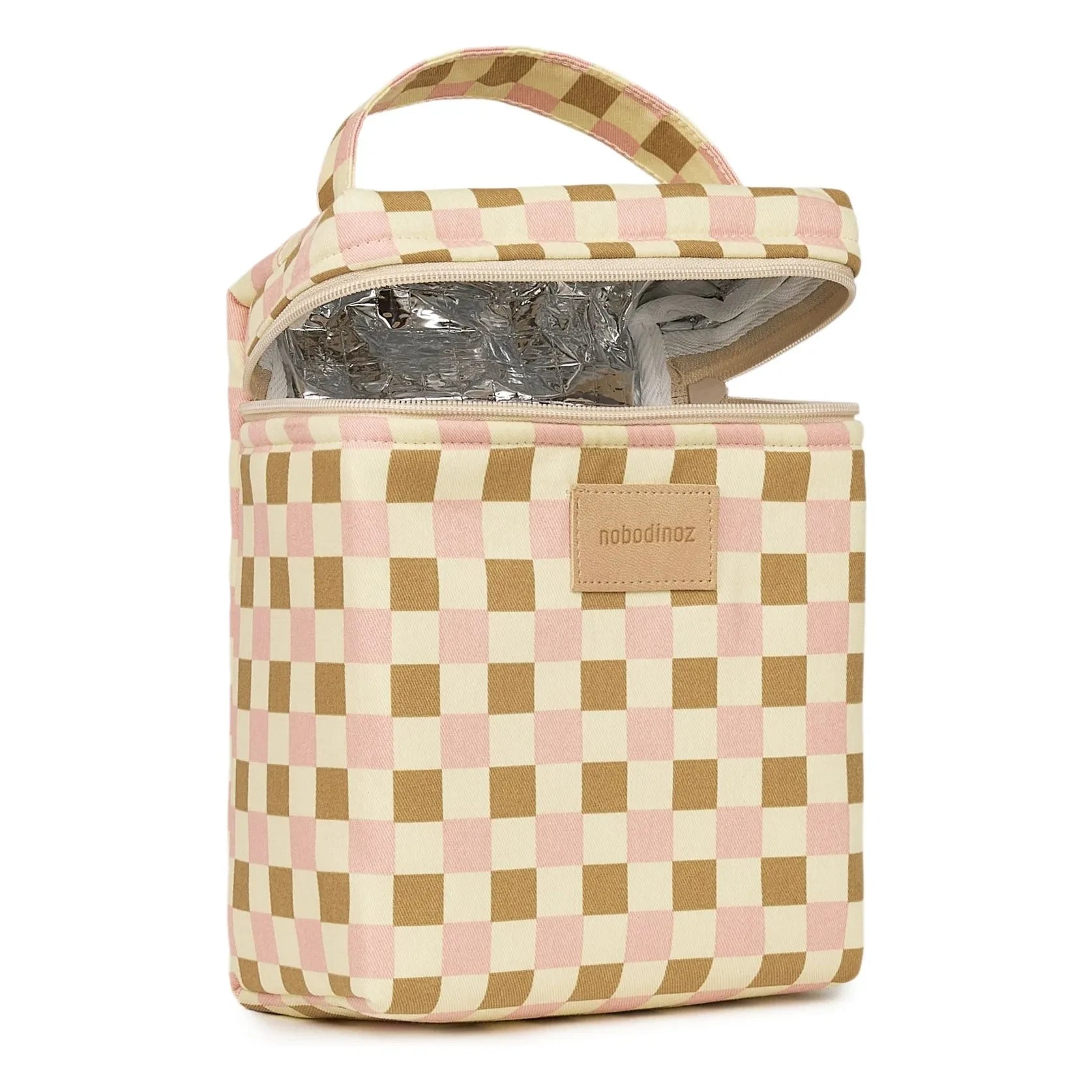 Nobodinoz - Hyde Park Mosaic Thermo-Lunchtasche | Rosa