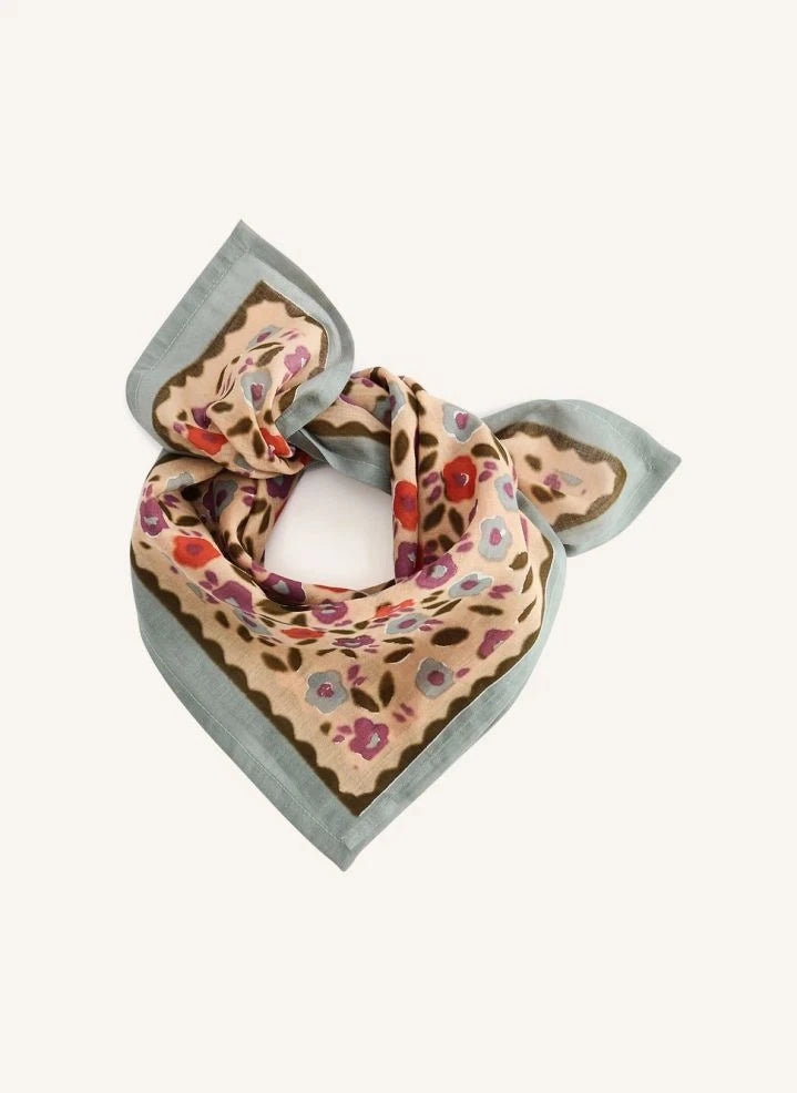 Apaches - Kleiner Blümchen-Dupitta Schal | Beige