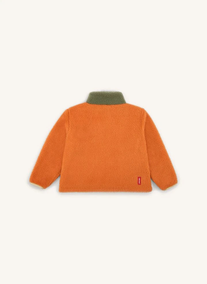 Hallo Hossy - Polar Fleecejacke | Orange