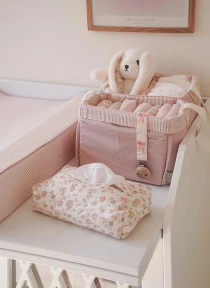 Cam Cam - Klassischer Streifen Organizer | Pink