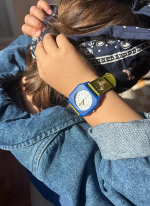 Mini Kyomo - Teckels Uhr - Mini Kyomo x Taxi Brousse | Haki
