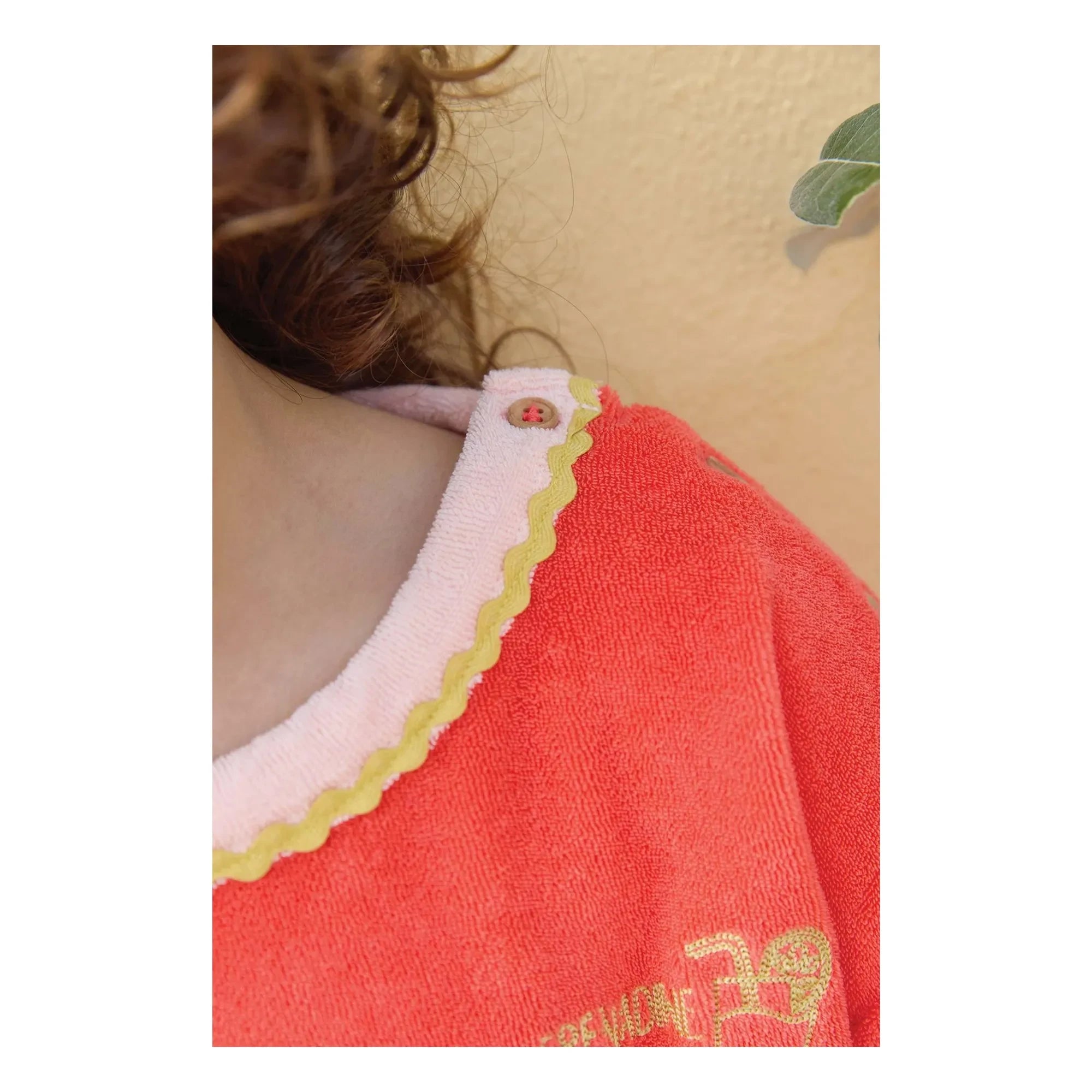 Bonton - Livia Frottee-T-Shirt | Rot