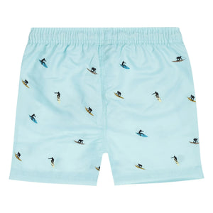 Tumble N'Dry - Surfando Badeshorts aus recycelten Fasern | Hellblau