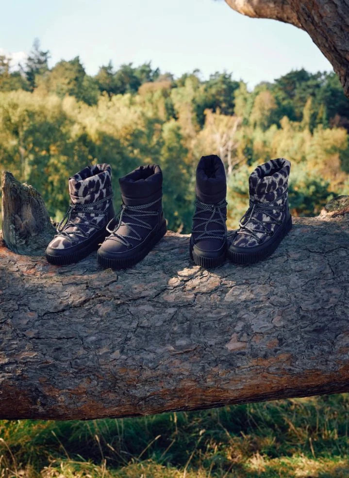 Molo - Demi Leopard Botlar | Kahverengi