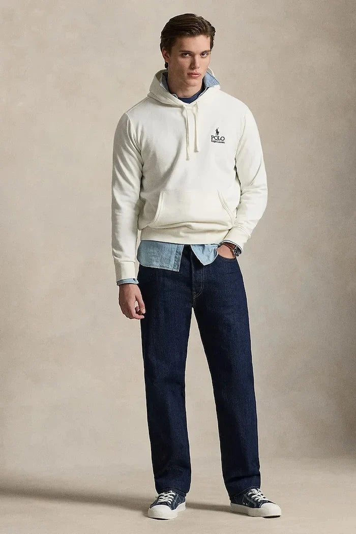 Polo Ralph Lauren erkek pamuklu kapüşonlu sweatshirt