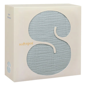Soft Spot - Spannbettlaken aus Bio-Baumwolle | Cloud