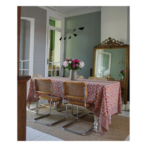 Doing Goods - Leopardenmuster Decke und Baumwoll-Tragetasche | Rosa