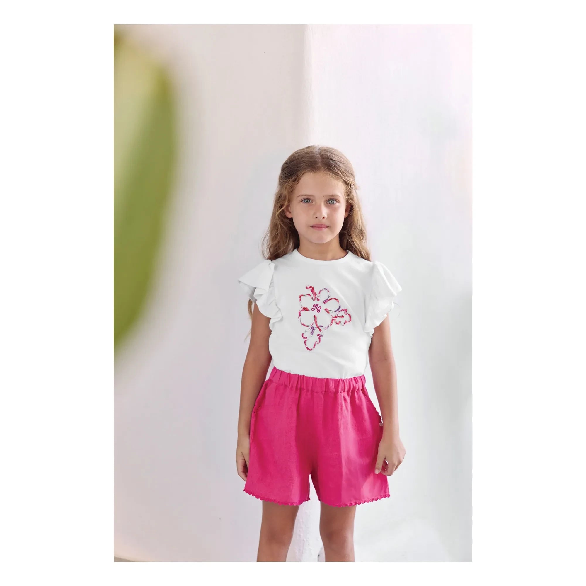 Tartine et Chocolat - Shorts mit Quasten | Rosa