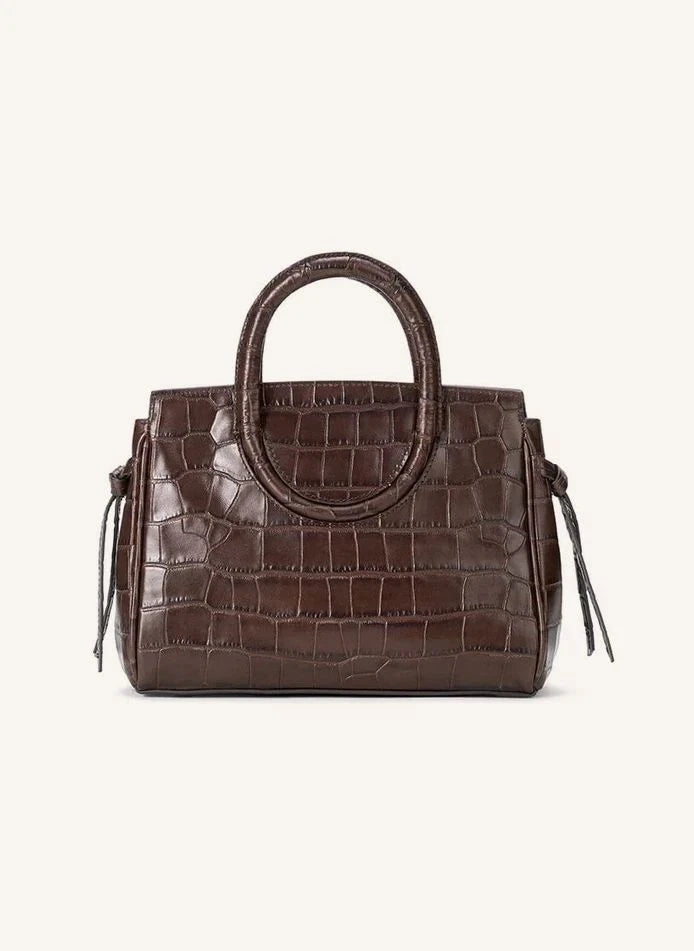 Staud - Maude Mini Carryall Tasche | Dunkelbraun