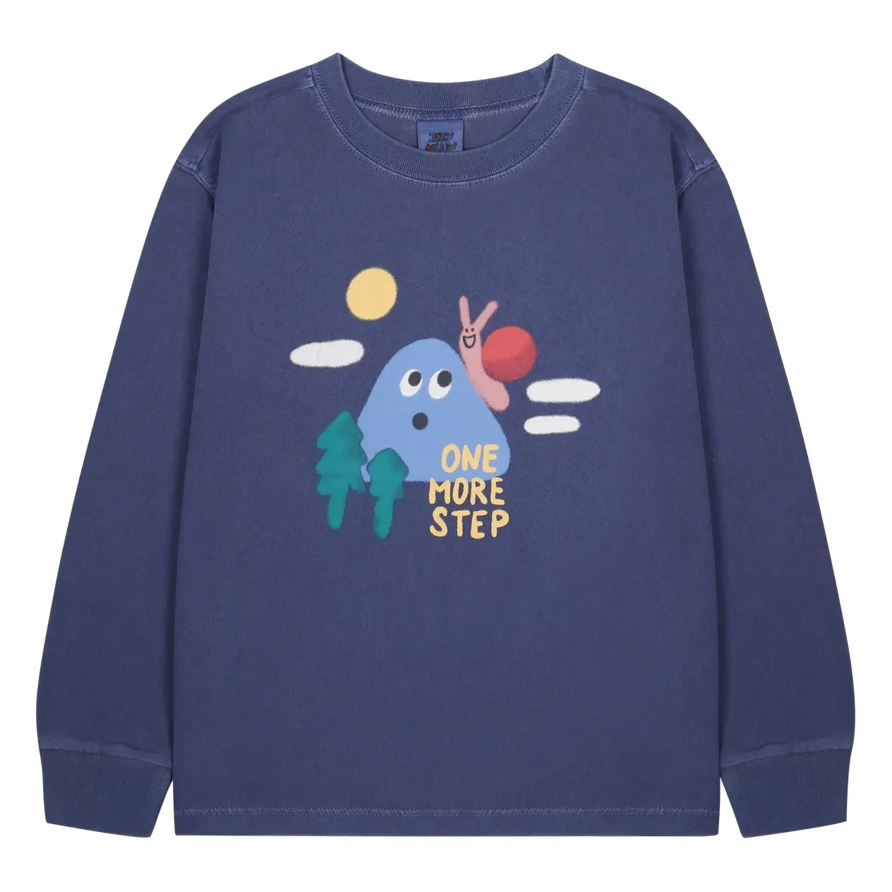 Jelly Mallow - "One More Step" T-Shirt | Dunkelblau