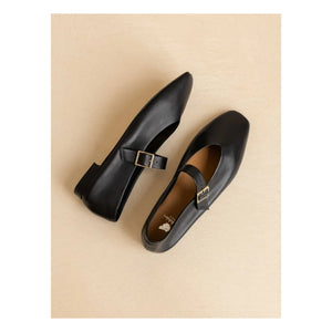 Bobbies - Babet Ouna Leder | Schwarz