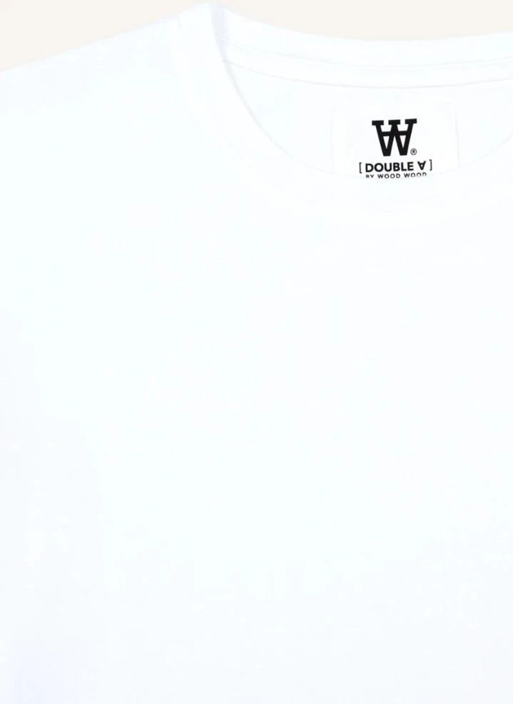 Wood Wood - Ace Organische Baumwoll T-Shirt | Weiß