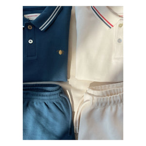 Konges Sløjd - Florian Shorts aus Bio-Baumwolle | Weiß
