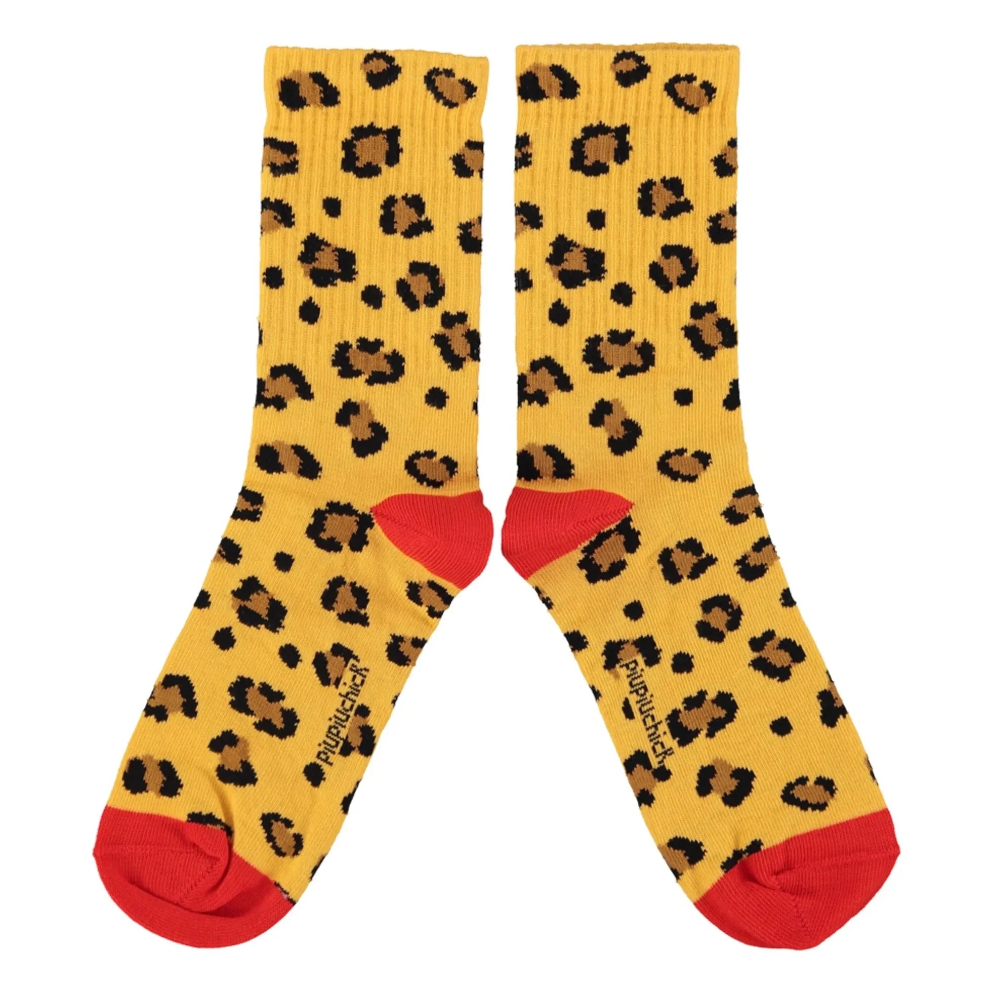 Piupiuchick - Leoparden Socken | Senf