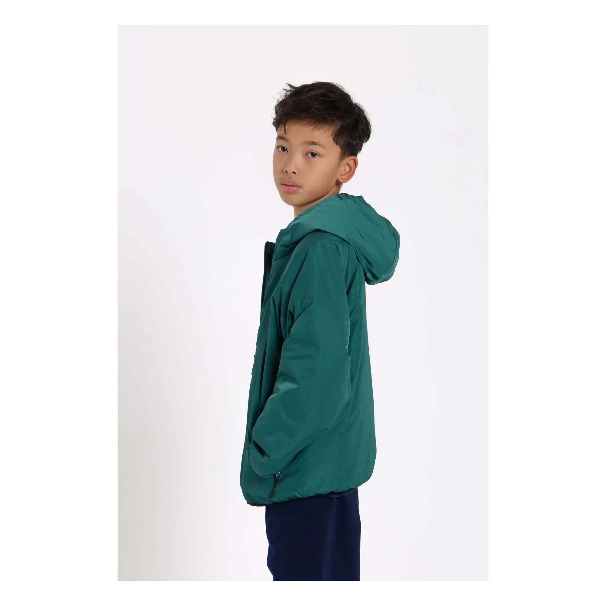 Smallable Kid - Hardy wasserabweisende Jacke | Waldgrün