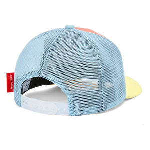 Hello Hossy - Trucker Mini Bio-Baumwolle Gebogene Schirmmütze | Koralle