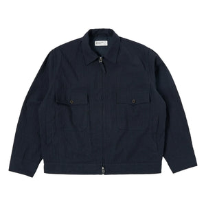 Universal Works - E130 Ospina Jacke aus recycelter Baumwolle | Navy