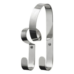 Broste Copenhagen - Ribbon Doppel-Wandhaken | Silber