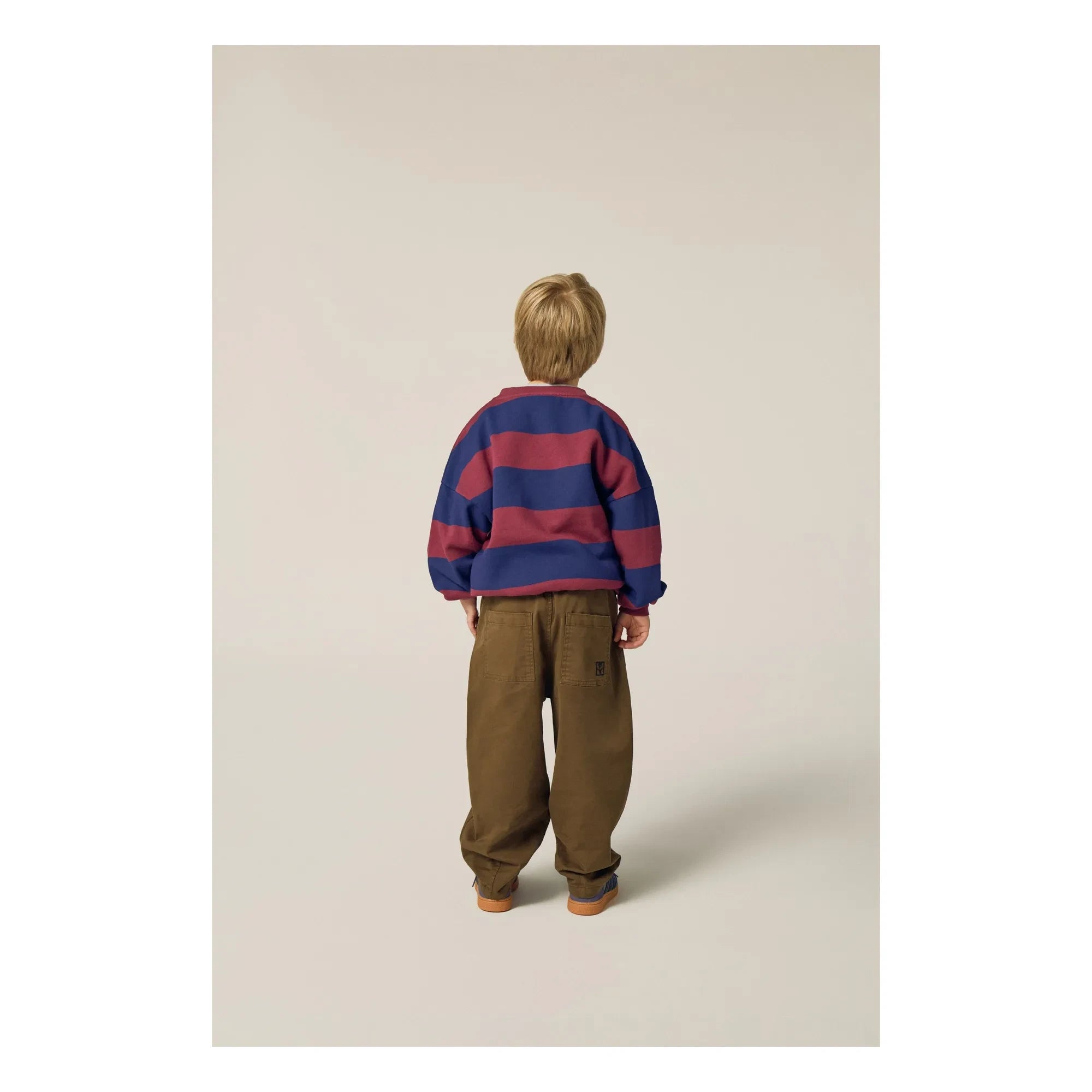 The Campamento - Çizgili sweatshirt | Bordo