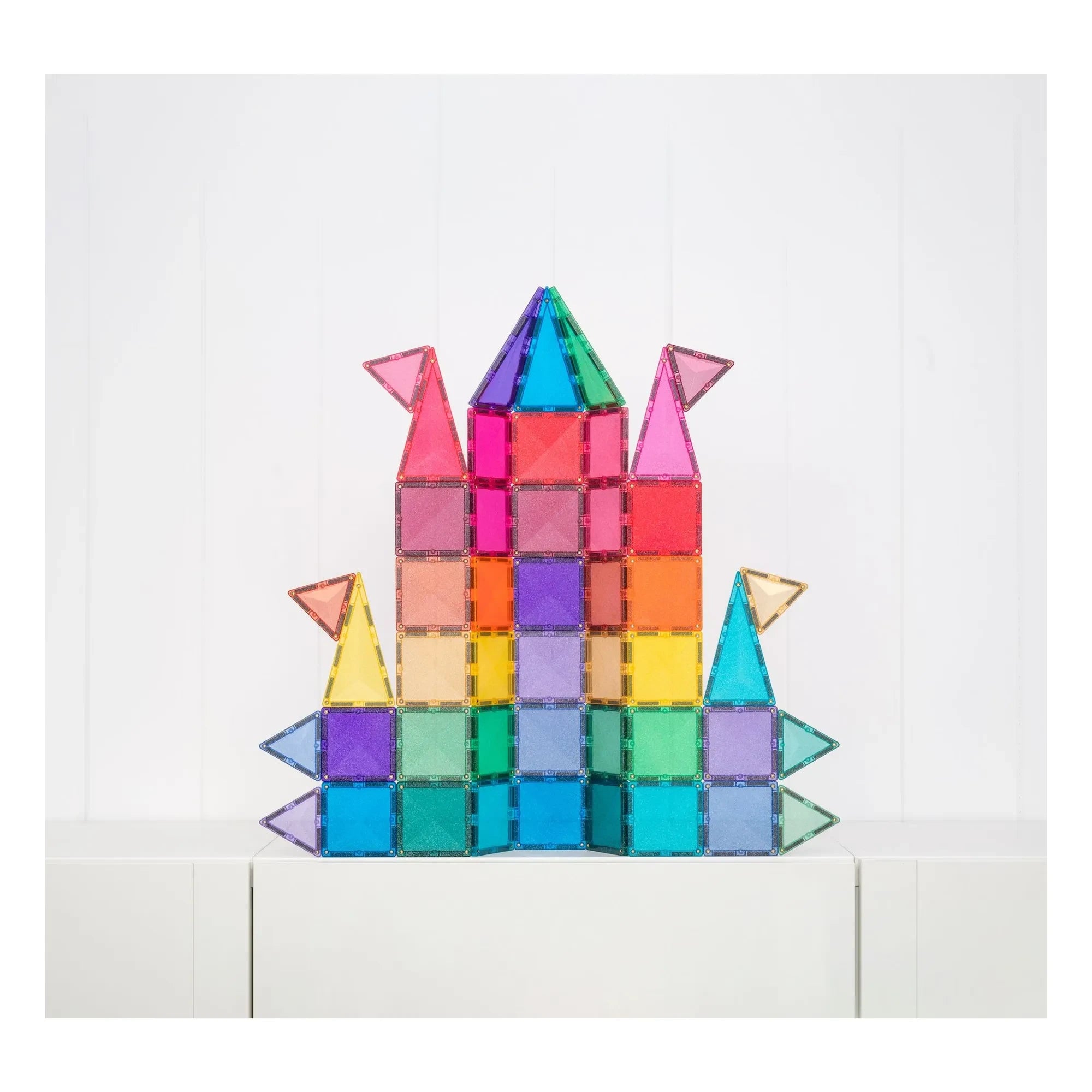 Connetix - Glitter Castle Set | Pastell