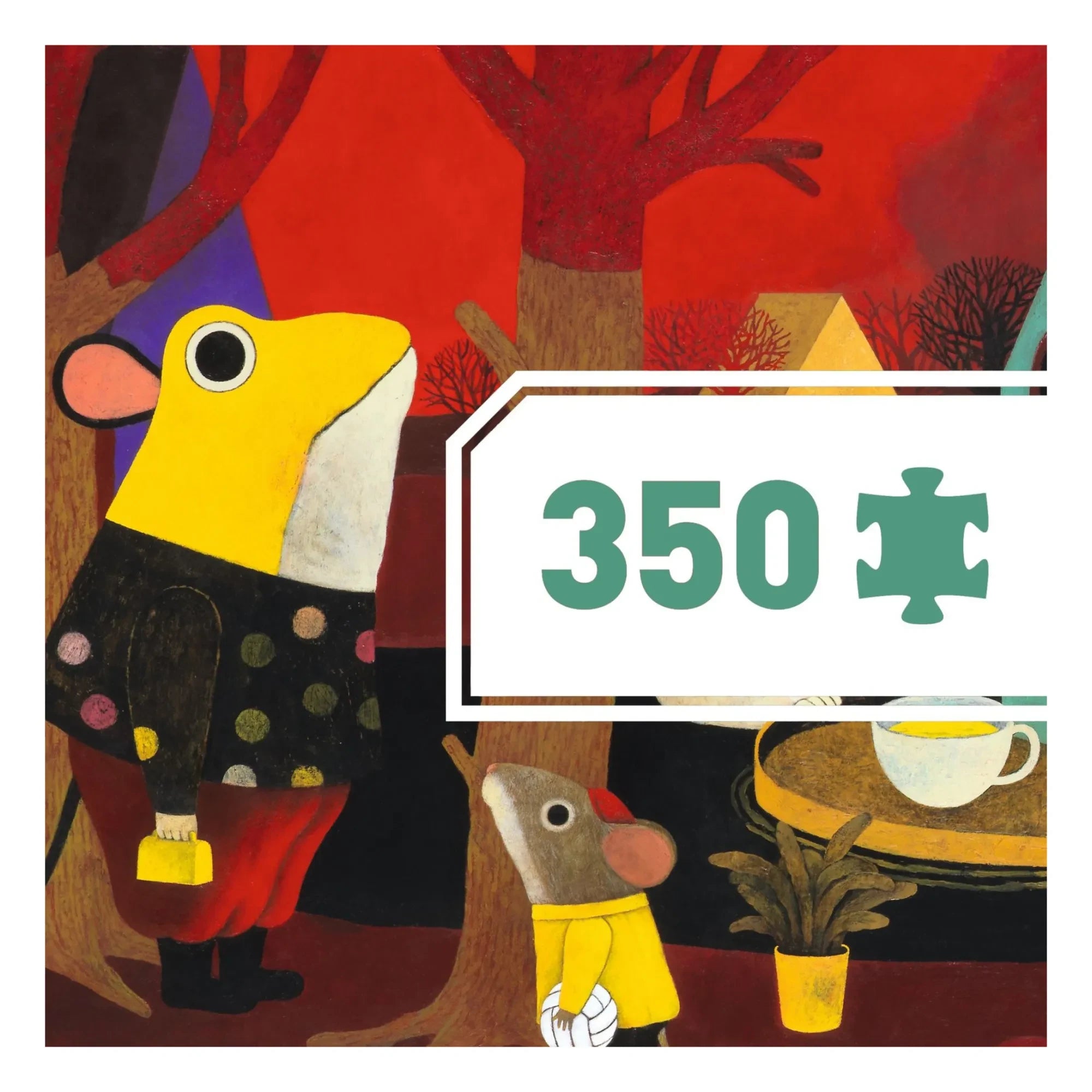Djeco - Puzzle Volcania - 350 Teile