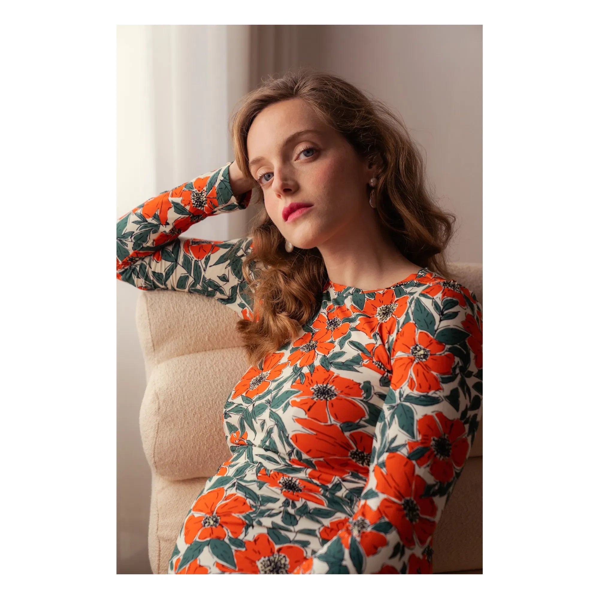 Paloma Collection - Thelma Poppy Umstandskleid | Rot