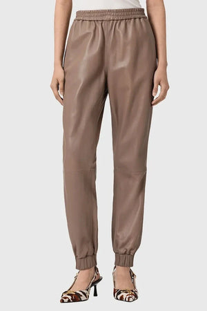 AllSaints JEN Deri Pantolon