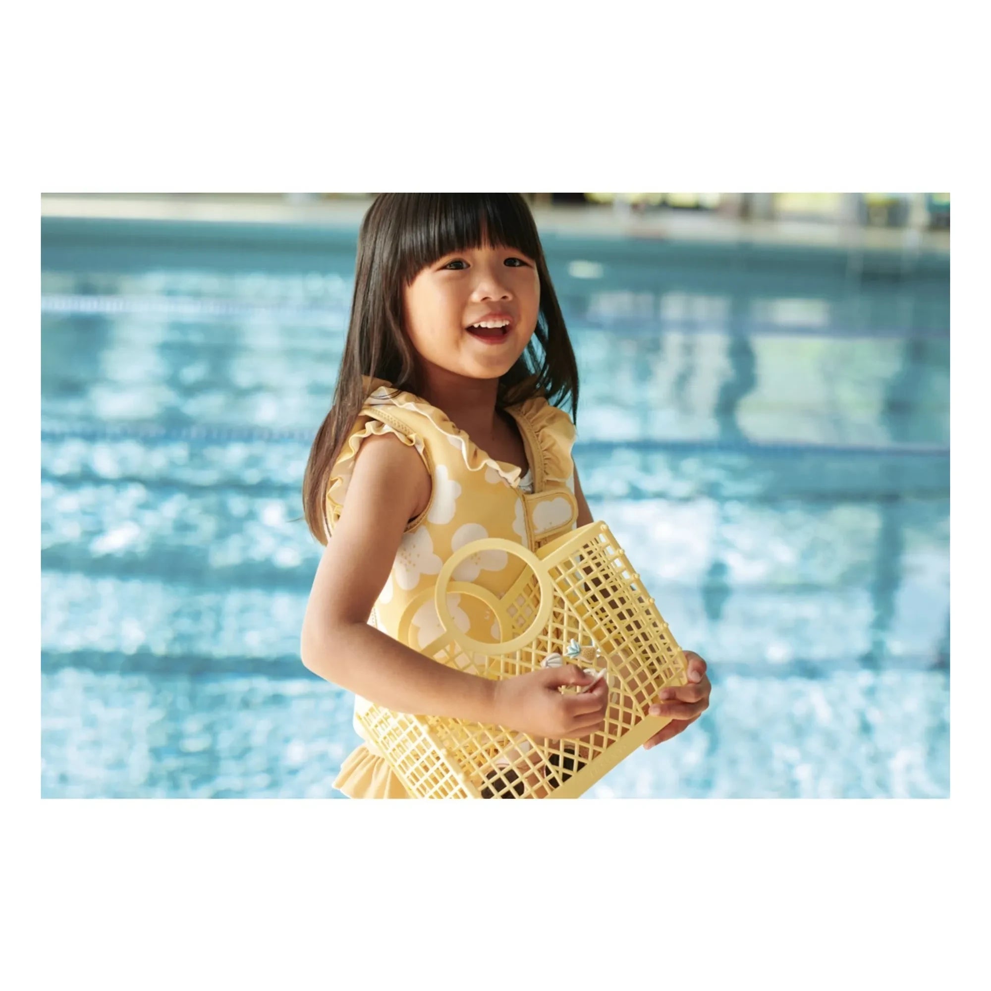 Liewood - Dove Schwimmweste | Flower/Lemon Gelb