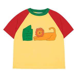 The Campamento - Lion Oversize T-Shirt Bio-Baumwolle | Gelb