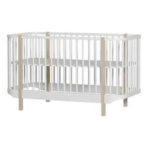 Oliver Furniture - Ahşap Uzatılabilir Karyola - 70 x 140 cm - Meşe