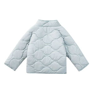 Donsje - Tessane Kapitone-Winterjacke | Hellblau