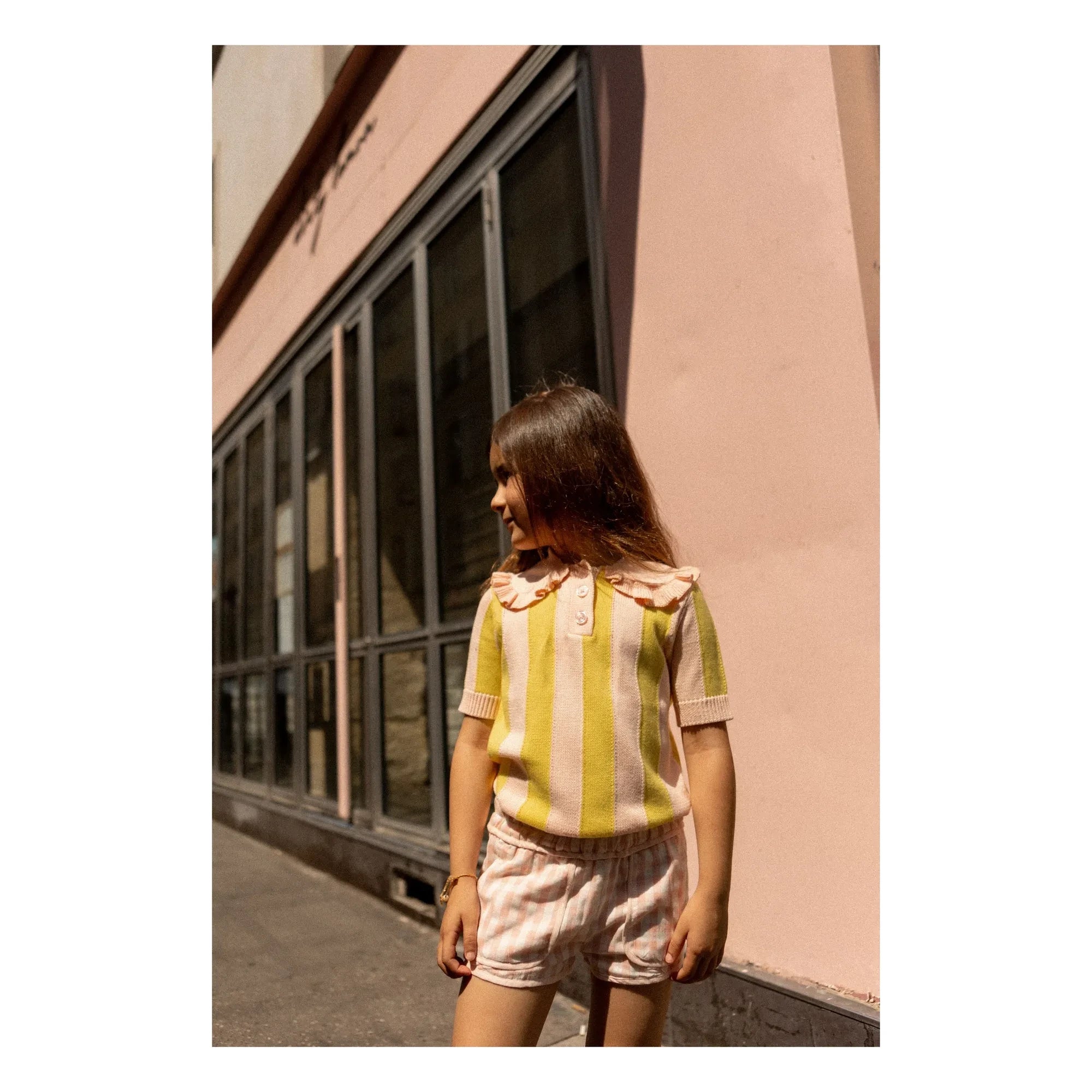 Louis Louise - Gestreiftes T-Shirt Paule | Gelb
