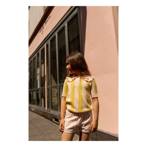 Louis Louise - Gestreiftes T-Shirt Paule | Gelb