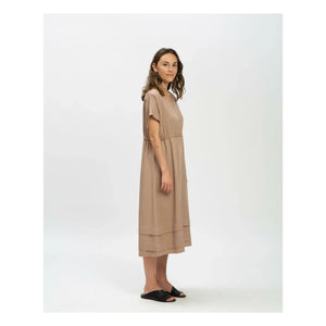 Matona – Tencel-Kleid | Hellbraun