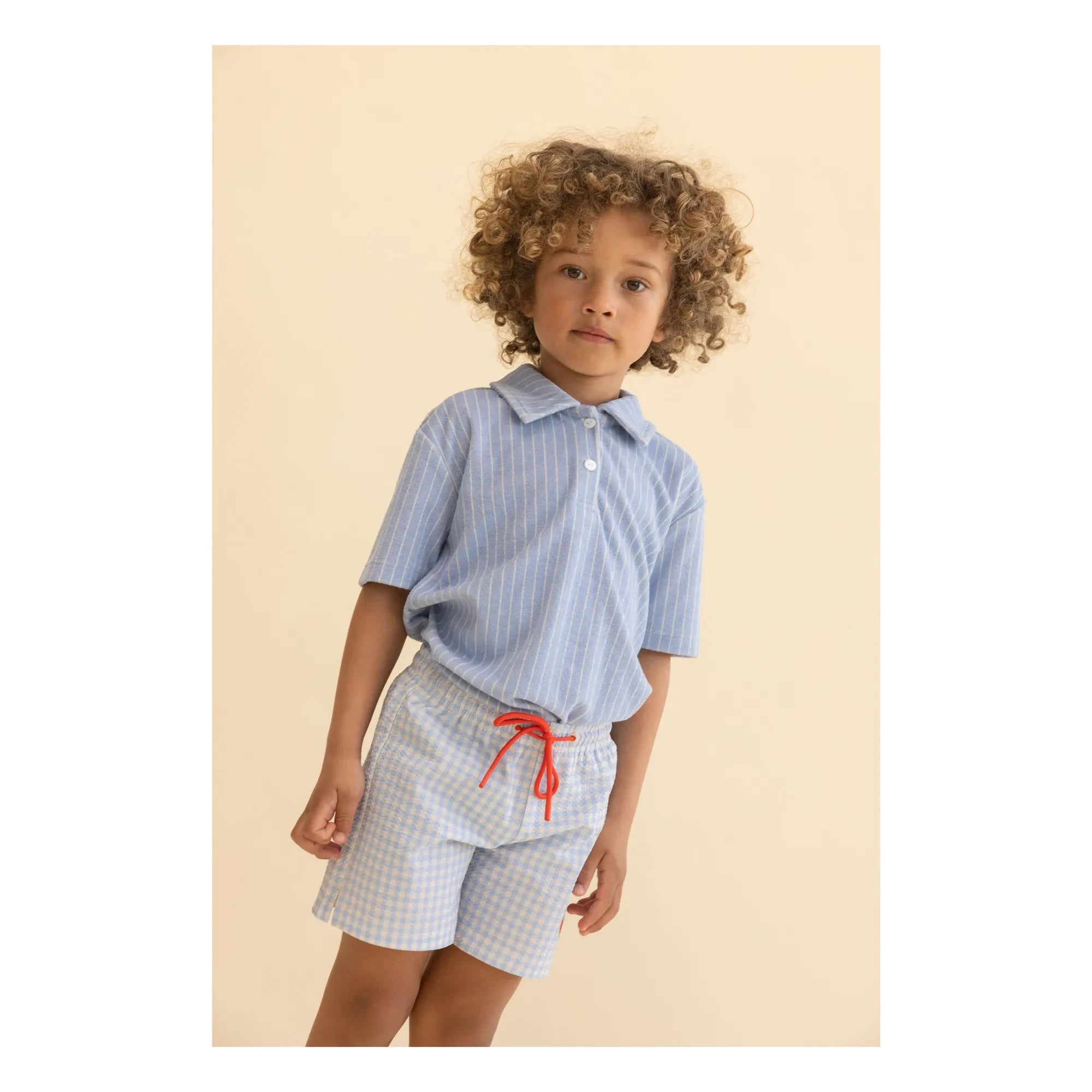 Flöss - Gestreiftes Poloshirt Norh | Blau