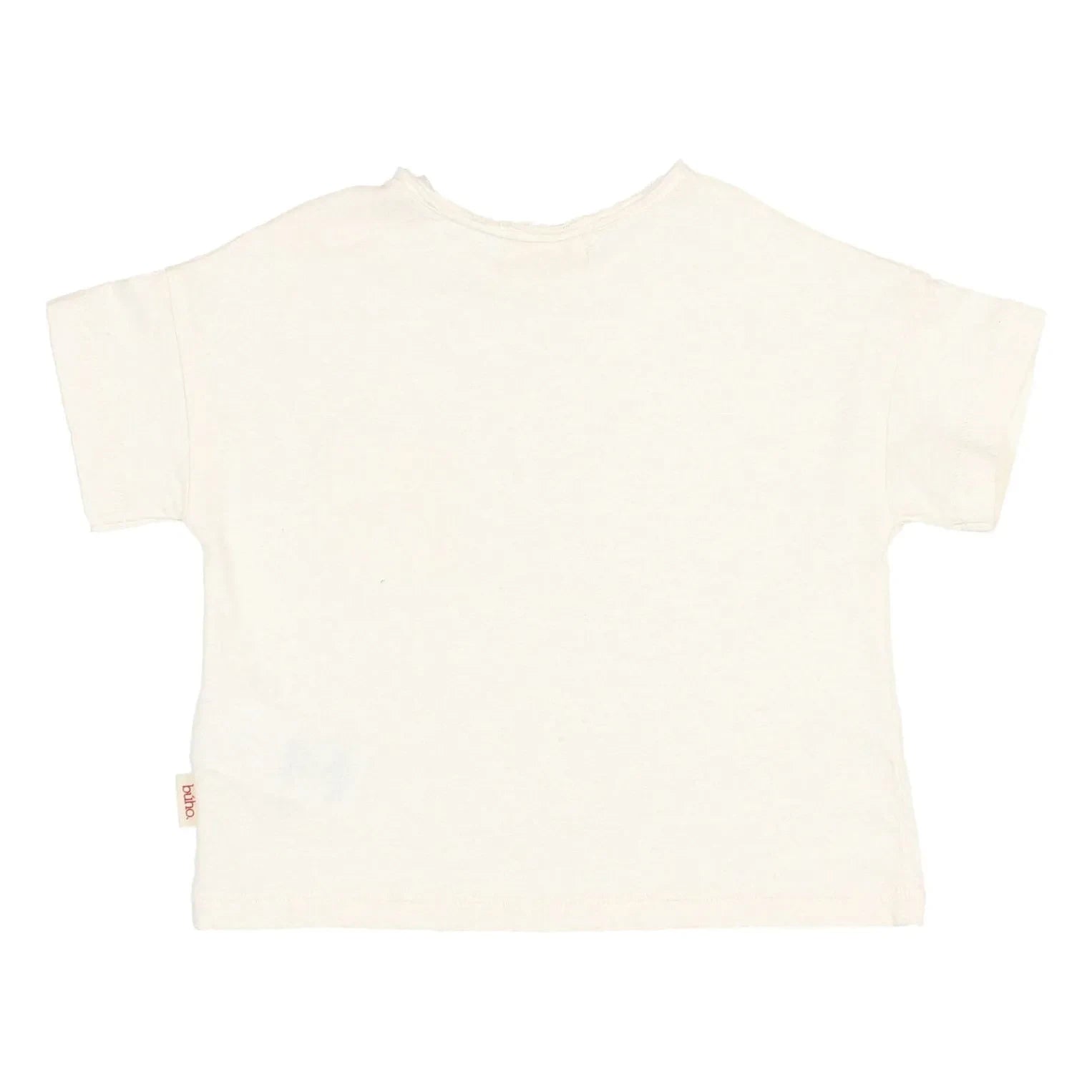 Búho - T-Shirt mit Leinentasche | Weiß