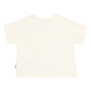 Búho - T-Shirt mit Leinentasche | Weiß