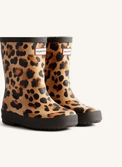 Hunter - First Leopard Regenstiefel | Braun