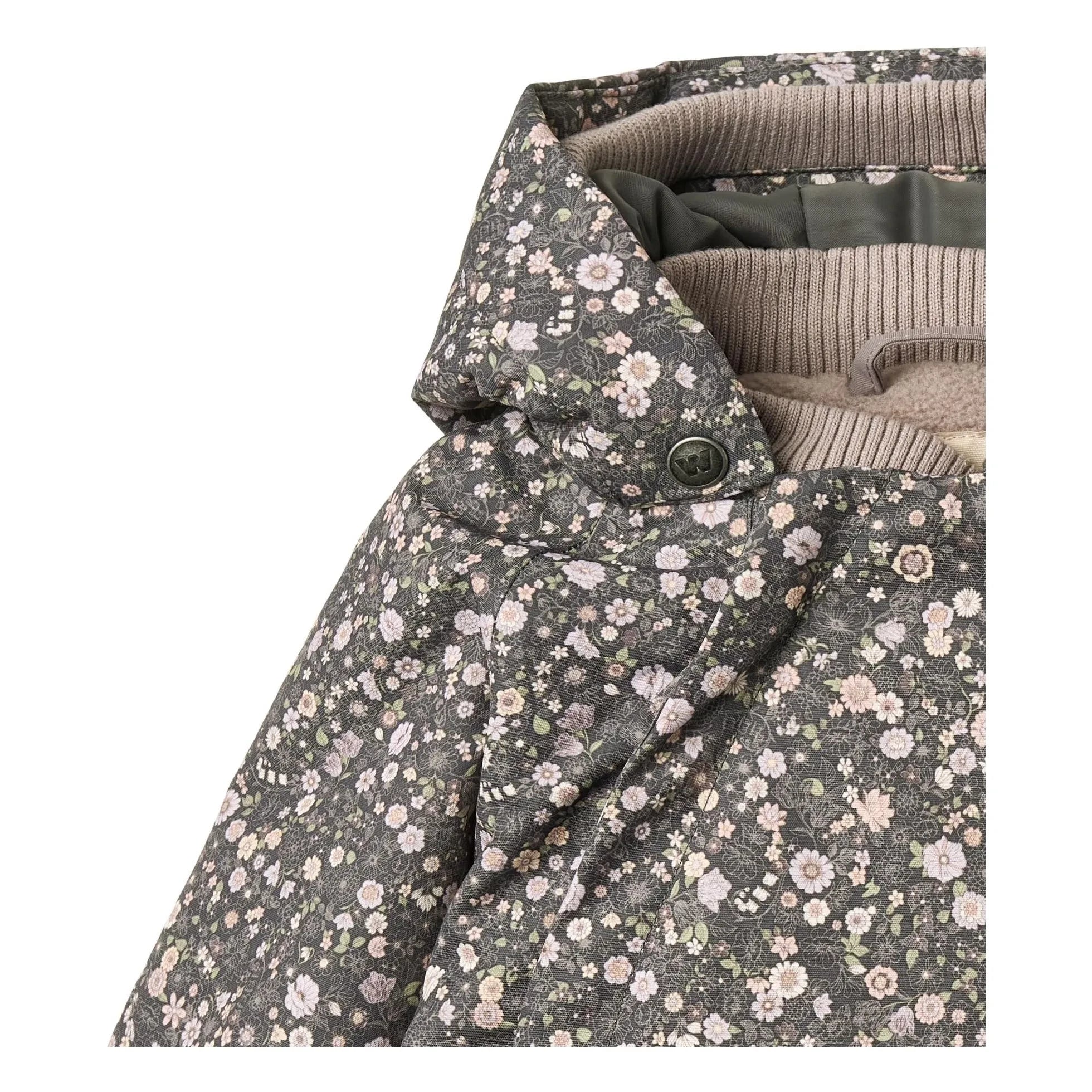 Wheat - Sascha Fleurie Jacke aus recycelter Faser | Dunkelgrau