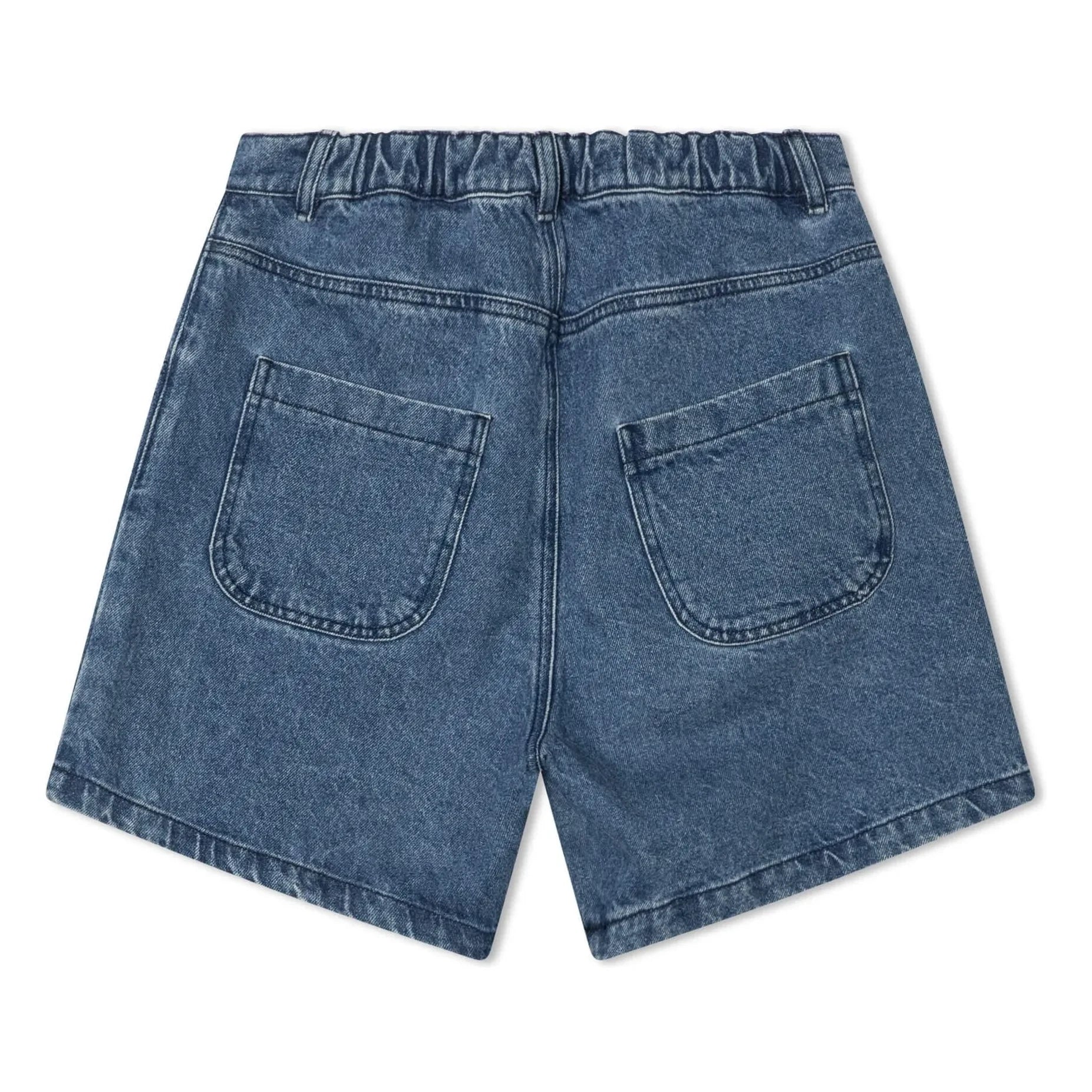 Matona – Bio-Baumwoll-Denim-Shorts | Blau