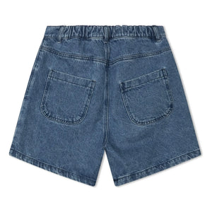 Matona – Bio-Baumwoll-Denim-Shorts | Blau