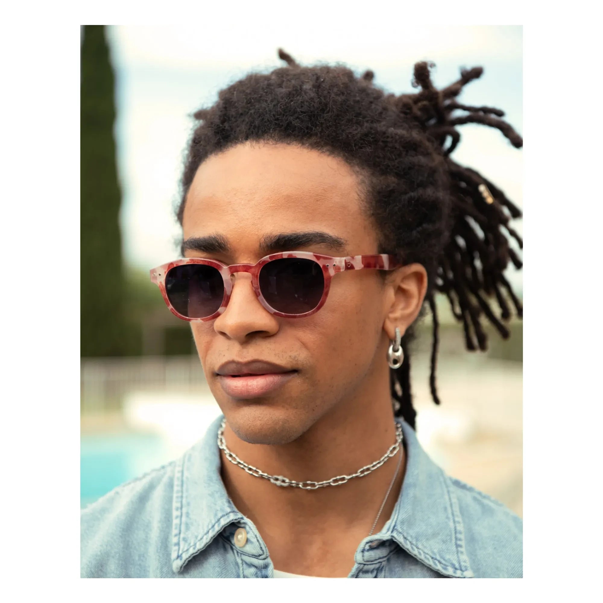IZIPIZI - Polarisierte Sonnenbrille #C | Rot
