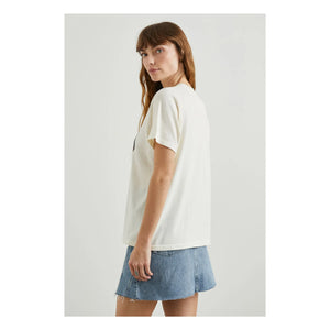 Rails - Boyfriend T-Shirt | Weiß