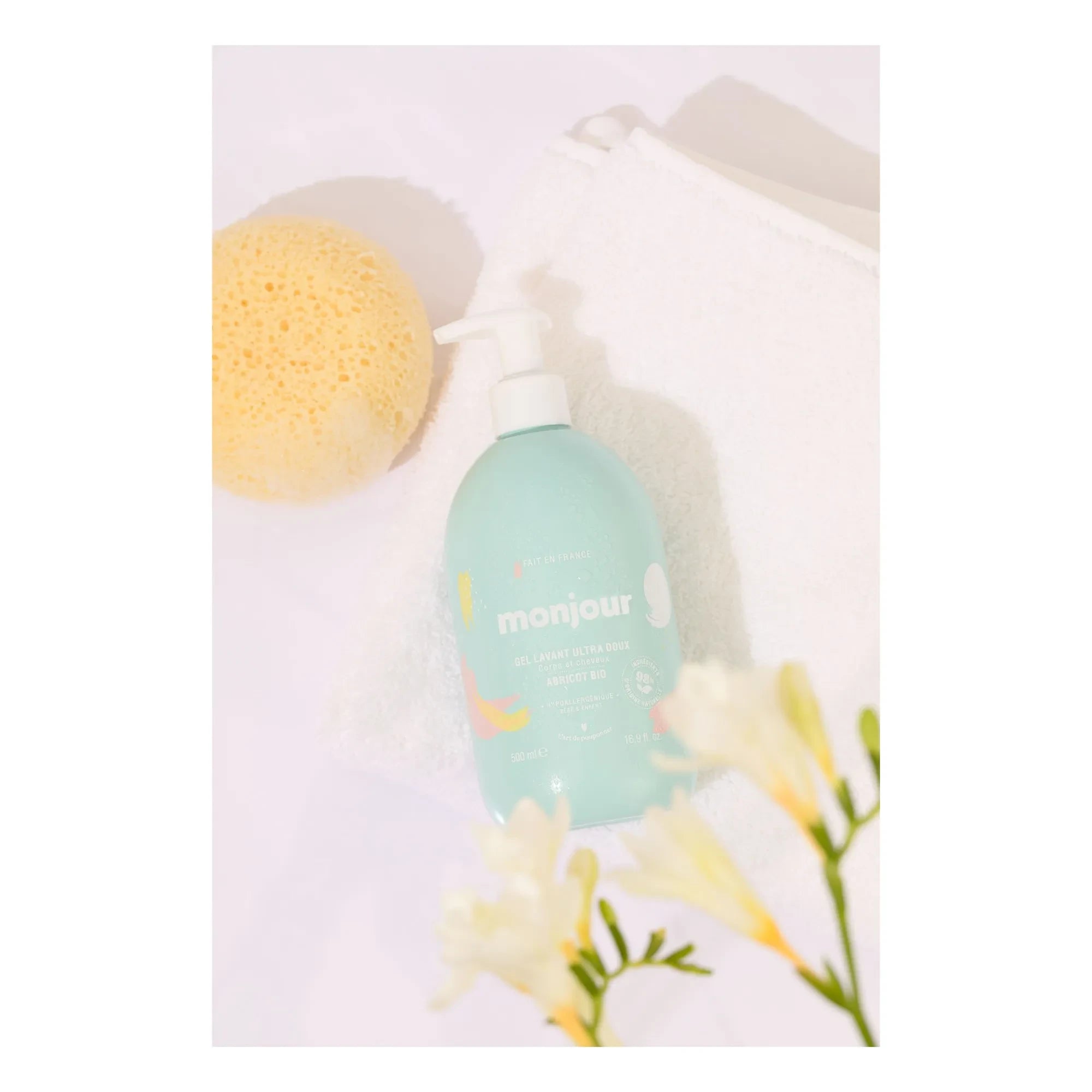 Monjour - Ultra Sanftes Haar- und Körpershampoo - 500 ml